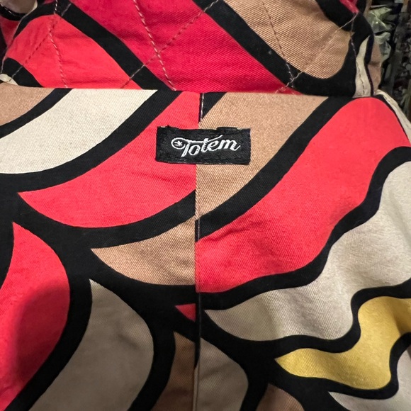 Retro colorful abstract Totem Jacket - Picture 3 of 3